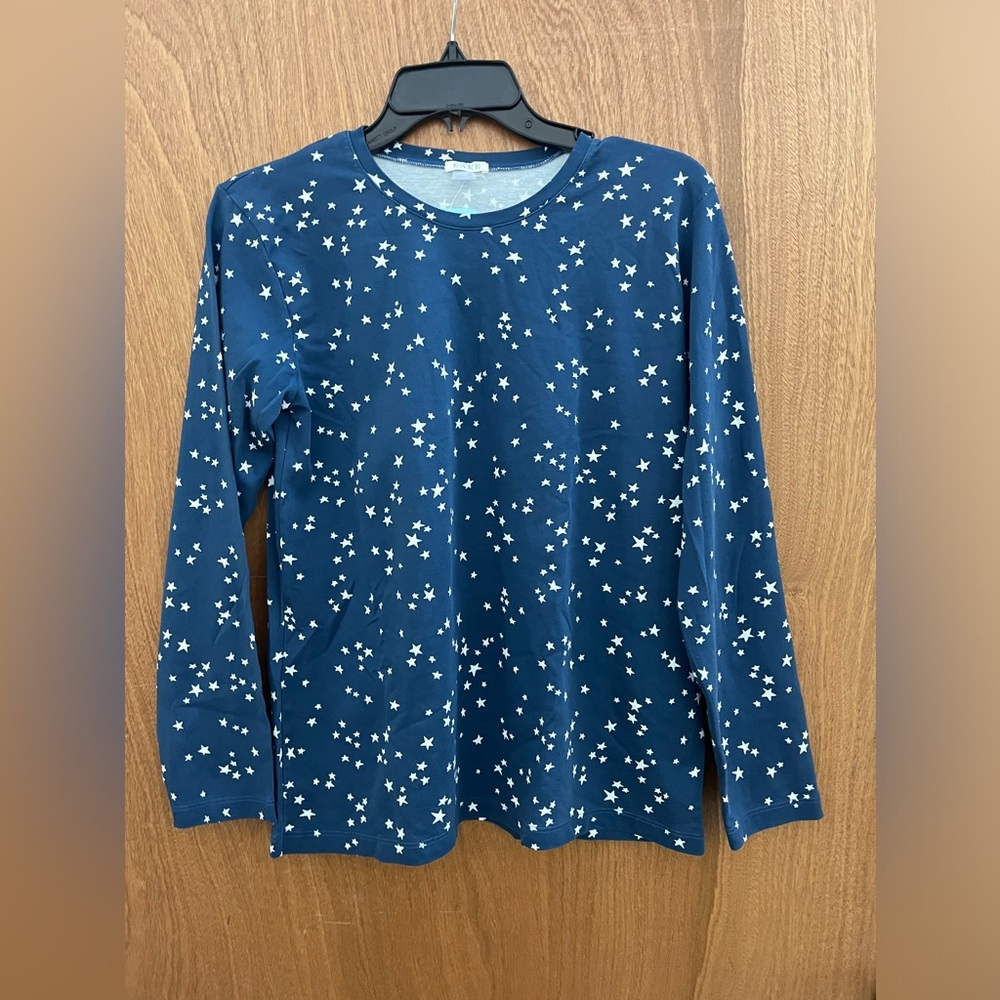 Lake Pajamas Midnight Star Long Sleeve Top